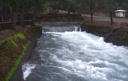 Inicio del Vertedero Alimentador